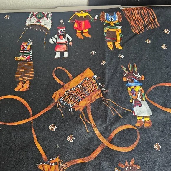 Nicole De Leon Alexander Henry Southwest Art Fabric 4.4 Yards W 43" L 160" OOP - Picture 5 of 5